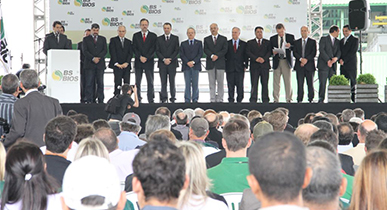 Inauguração da Unidade de Processamento de Grãos